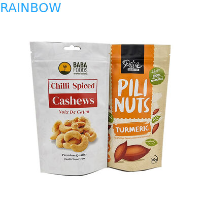 Saco personalizado do fechamento do fecho de correr da folha de alumínio de Mylar para o empacotamento de alimento comestível