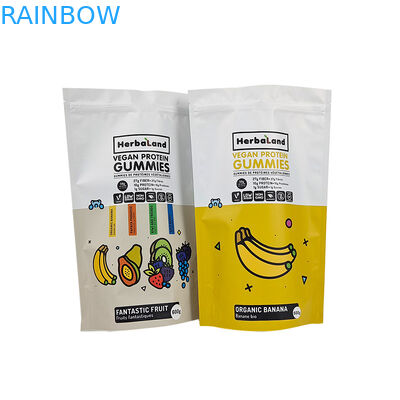 Saco personalizado do fechamento do fecho de correr da folha de alumínio de Mylar para o empacotamento de alimento comestível