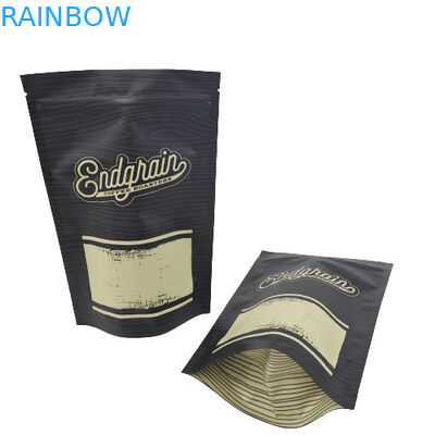 Prova Ziplock geada branca de empacotamento do cheiro do saco do chá do café com seu logotipo