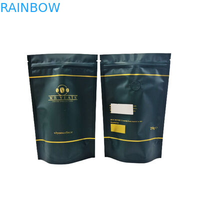 Prova Ziplock geada branca de empacotamento do cheiro do saco do chá do café com seu logotipo