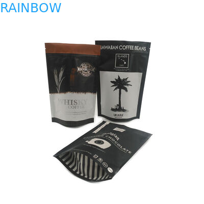 Prova Ziplock geada branca de empacotamento do cheiro do saco do chá do café com seu logotipo