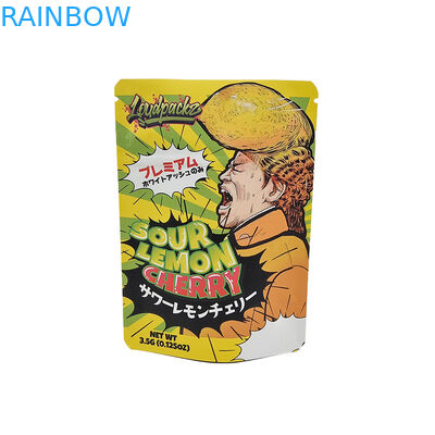 Levante-se a cookie de empacotamento dos doces do malote de Mylar do zíper do saco de plástico do alimento de petisco