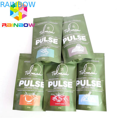 3.5g a prova do cheiro do saco de plástico do alimento dos doces CMYK levanta-se o alumínio do malote com zíper