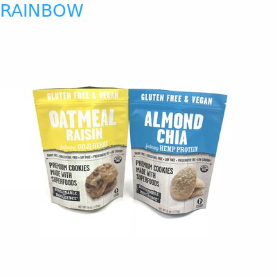 3.5g a prova do cheiro do saco de plástico do alimento dos doces CMYK levanta-se o alumínio do malote com zíper