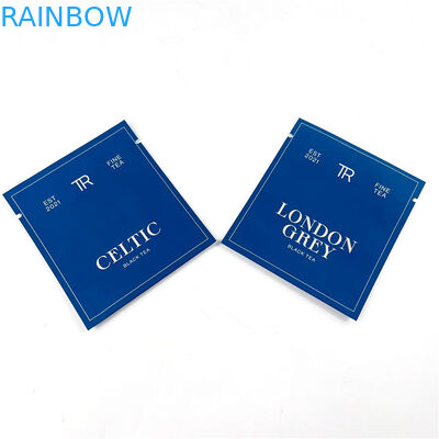 500Ppcs que empacota imprimindo sacos de Mylar para malotes pretos da soldadura térmica do chá verde