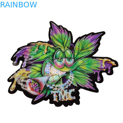 3.5g selou a prova Mylar do cheiro ensaca irregular cortado especial original impresso costume dado forma