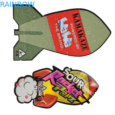 3.5g selou a prova Mylar do cheiro ensaca irregular cortado especial original impresso costume dado forma