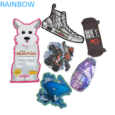 3.5g selou a prova Mylar do cheiro ensaca irregular cortado especial original impresso costume dado forma