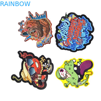 3,5 g 7 g Biscoito Doce Irregular Personalizado Formato Especial Embalagem Sacos de Mylar Cortados em Matriz à Prova de Cheiro