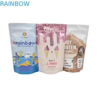 Embalagem de alimentos com zíper comestível 250 g embalagem de barra de café lacrada reutilizável