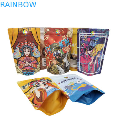 Embalagem de alimentos com zíper comestível 250 g embalagem de barra de café lacrada reutilizável