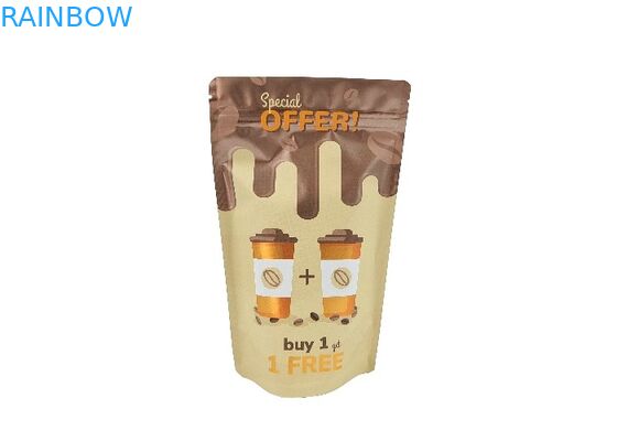 De café do saco 250g 500g 1kg do Ziplock levantar-se saco feito sob encomenda