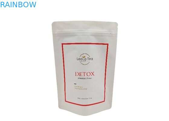 Suporte da folha de alumínio do chá acima do malote Ziplock da folha de alumínio da prova do cheiro do saco