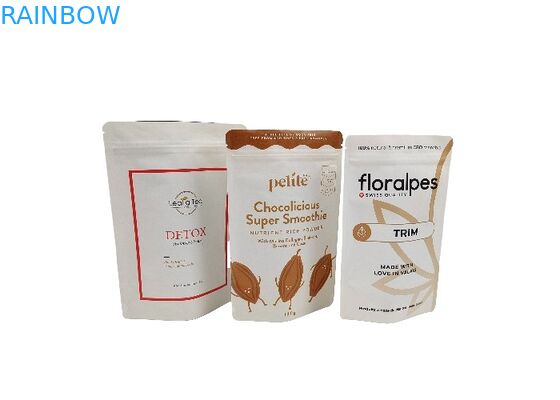 Suporte da folha de alumínio do chá acima do malote Ziplock da folha de alumínio da prova do cheiro do saco