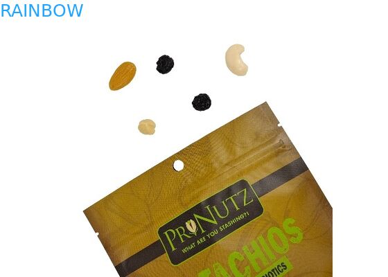 o costume de 250g 500g 1kg levanta-se o saco Matte Aluminium Food Packaging Pouch