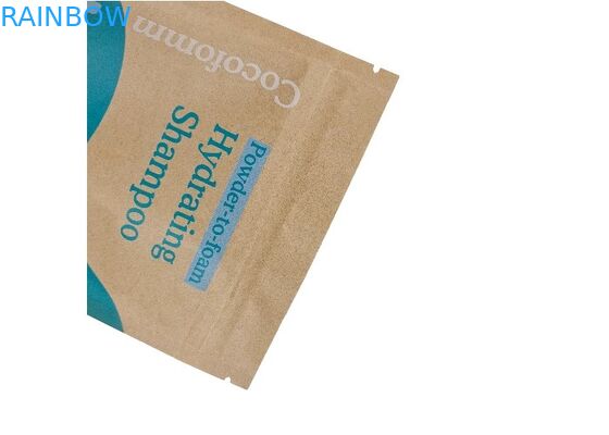 Suporte de empacotamento comestível da prova por atacado do cheiro de Doypack do papel de embalagem de Brown acima dos malotes