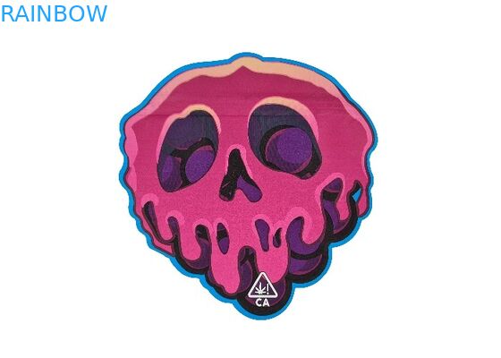 3.5g - a folha de alumínio Mylar do holograma 28g ensaca Matte Finish Irregular Special Shaped