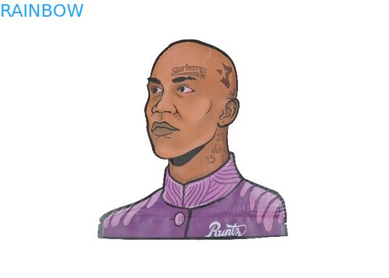 3.5g impresso feito sob encomenda cortou o Ziplock de Matte Smell Proof Child Proof do saco de Mylar