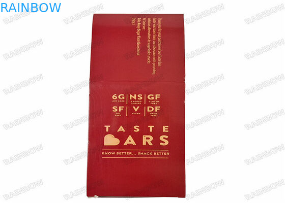 Impressão lateral dobro de papel de empacotamento Matte Shinny da caixa de exposição dos produtos alimentares