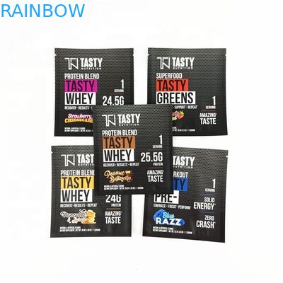 Bolsas de plástico personalizadas para impressão de embalagens de alimentos com fecho