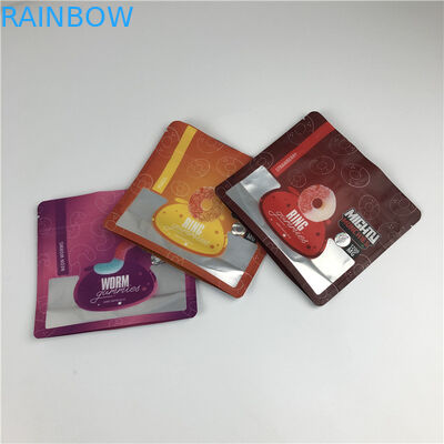 Serviço profissional Sacos impressos digitais com impressão brilhante/mate acabamento de sacos Mylar comestíveis gummy