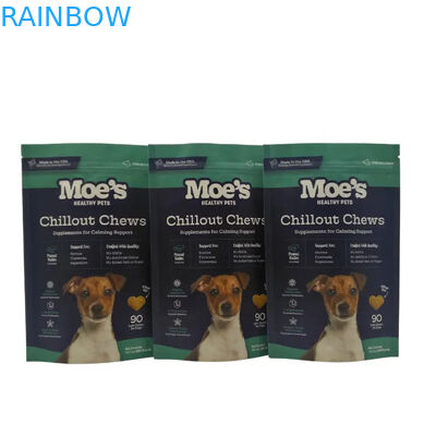 Saco de refeições para animais de estimação para animais de estimação Mastigar alimentos comestíveis Durável Resistente a arranhões Sacos de embalagem de alimentos