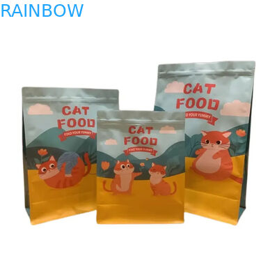 Saco de alimentação para animais com entalhe de lágrima para sacos de embalagem de guloseimas para cães