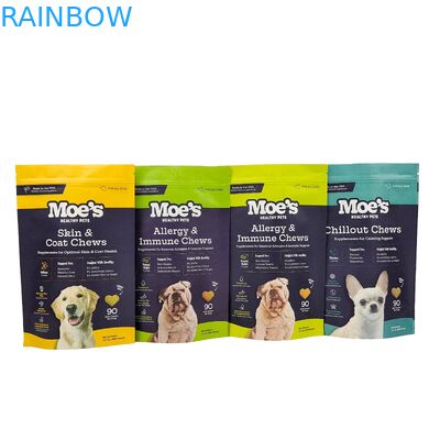 Bolsas biodegradáveis com logotipo personalizado impresso para embalagens de café e chá