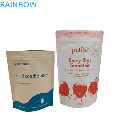 Bolsas biodegradáveis com logotipo personalizado impresso para embalagens de café e chá