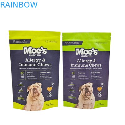 Reutilizável Biodegradável Custom Logo Impresso Doypack Zip Lock Kraft Paper Stand Up pouches para alimentos embalagens de plástico