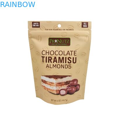 Heal Fechado Boa Qualidade Bolsas de Chocolate de Plástico Refecháveis Embalagem de Alimentos Bolsa de Zipper