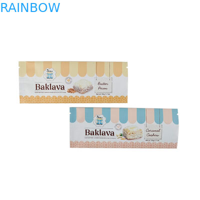 Graduação em Alimentos por encomenda Bolsa plana impressa por encomenda Bolsa de embalagem de baixo MOQ Bolsa biodegradável