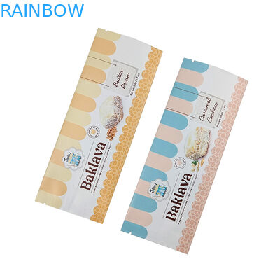 Graduação em Alimentos por encomenda Bolsa plana impressa por encomenda Bolsa de embalagem de baixo MOQ Bolsa biodegradável