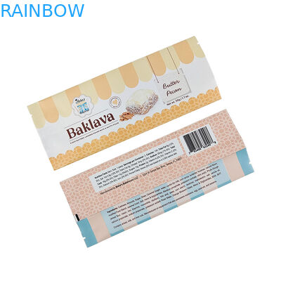 Graduação em Alimentos por encomenda Bolsa plana impressa por encomenda Bolsa de embalagem de baixo MOQ Bolsa biodegradável