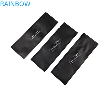 Impressão personalizada Pequeno MOQ Saco plano Cosméticos Embalagens de amostras Embalagens de folha à prova de odor