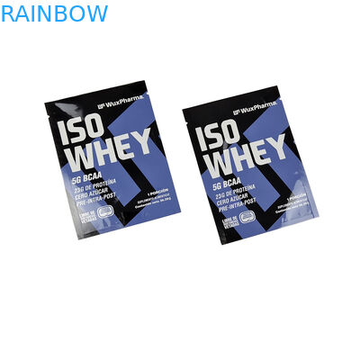 Embalagem de bolsas de papel de alumínio de três lados