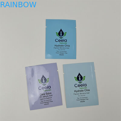 Embalagens em bolsas de papel de alumínio para amostras