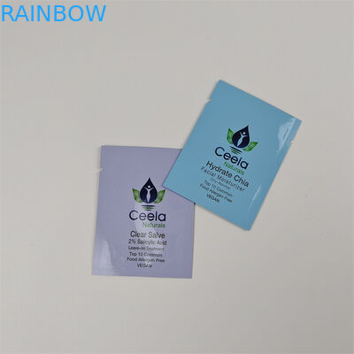 Embalagens em bolsas de papel de alumínio para amostras