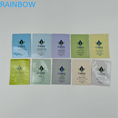 Saco de embalagem de cosméticos profissionais Max.10 cores Saco plano