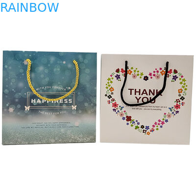 Bolsas de papel personalizadas Logotipo impresso reciclável biodegradável Marrom simples embalagem Bolsa de papel Kraft com torcido Ha