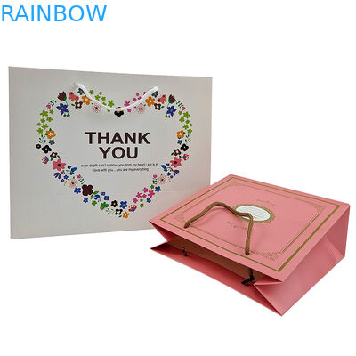 Embalagem de tecido personalizada Sacos de papel castanho Sacos de compras de qualidade alimentar