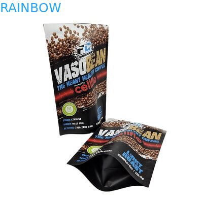 Impressão personalizada Pequeno MOQ Embalagem de amostras de café em pé Embalagem de folha à prova de odor