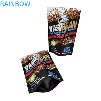 Impressão personalizada Pequeno MOQ Embalagem de amostras de café em pé Embalagem de folha à prova de odor