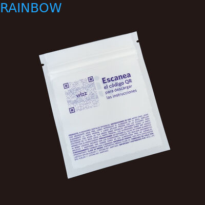Embalagens de impressão personalizadas Sacos de alinhamento Dentário limpo Embalagem de fecho de fecho de fecho de calor Saco de vedação Dentes Branqueamento Sacos Mylar limpos para alinhamento