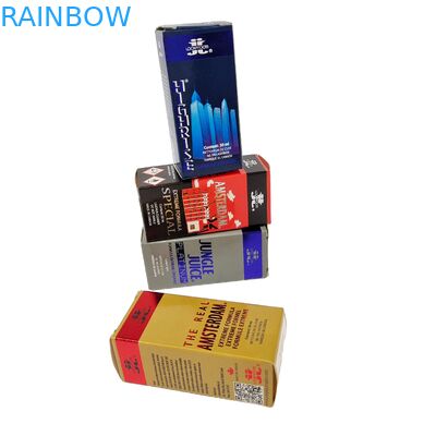 Caixa de papel de venda quente para embalagem secundária de garrafa para proteção e estética Efeito UV Caixa de papel de logotipo personalizado