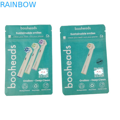 Saco biodegradável para loção corporal banho sal chuveiro gel de embalagem de alimentos sacos de fecho de fechadura