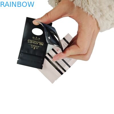 Embalagem Matte Stand Up Pouch Embalagem de folha de alumínio para lanches Bolsa de fechadura de fechadura doypack