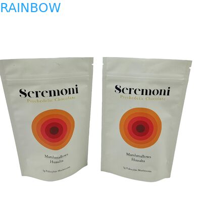 Bolso de Bolso Pequeno Dimensão Personalizada 10g 150g 300g Laminado Saco Stand Up Saco de Folha Proof Odor Com Zipper