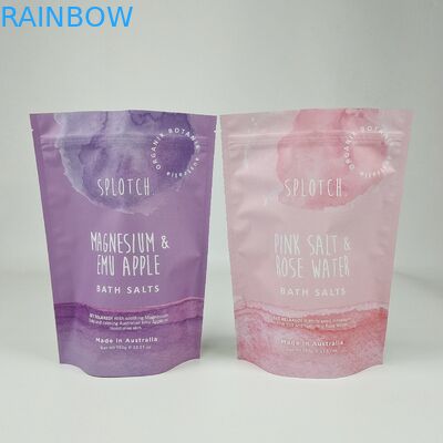 Personalizado 500pcs 1000pcs Low Moq Zipper Lock Food Candy Packaging Custom Digital Printing Reseal Stand Up Pouch