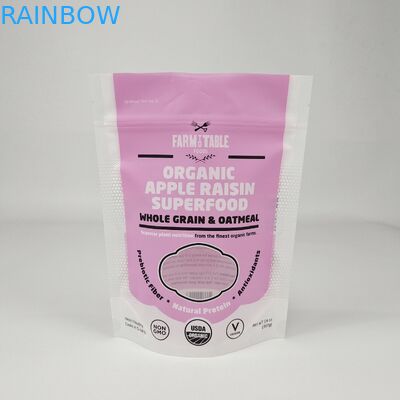 Venda Quente Bolsa de Embalagem Impressa Personalizada Folha de Alumínio Plástico Mylar Zipper Ziplock Saco Stand Up Pouch Para Nozes Snack Food